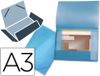 Liderpapel SS17 Project folder A3 Polypropyleen (PP) Blauw