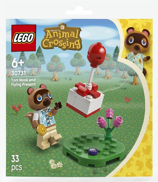 LEGO - 30731 - Tom Nook met Vliegend Cadeautje