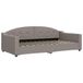 VidaXL Canapé-lit Taupe 100x200 cm Tissu