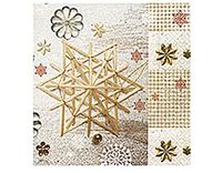 SERV.LUNCH NATURAL STAR 33x33cm -20u.-
