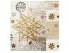 SERV.LUNCH NATURAL STAR 33x33cm -20u.-