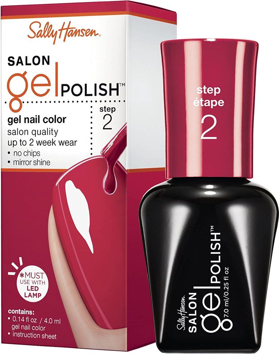 Sally Hansen Salon UV Gel Polish - 220 Red My Lips - Nagellak
