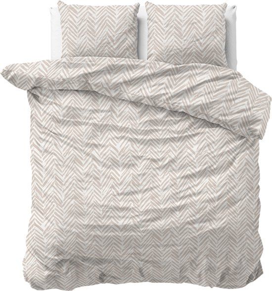 Sleeptime Pure Ethnic Zand Dekbedovertrek - 240 x 200/220 cm - 100% Katoen - Incl. Kussenslopen