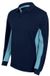 Velilla Polo met lange mouwen marineblauw/zeeblauw Maat L