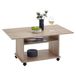 FMD furniture salontafel, spaanplaat ca. 100 x 60 x 44 cm Eik Nb