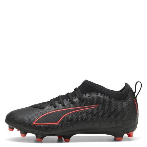 Puma Ultra 6 Match junior voetbalschoenen zwart/rood