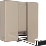 Wenko Basic Alpha Opklapbare Wandhaak Beige