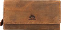 GREENBURRY Vintage Big Wallet RFID Brown