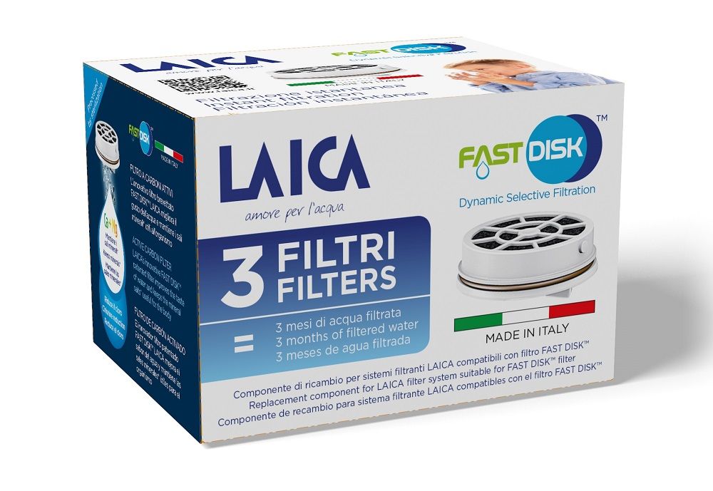 Laica Fast Disk Waterfilterschijf - 3 stuks