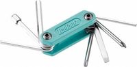 Icetoolz Multitool Mighty-8 Mintgroen/zilver 8 Functies 7,5 Cm