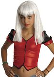 Rubies - Vampiresa travienne pruik - Eén maat - wit (S1526)