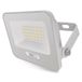 EMOS - LED aluminium spot GLARO 20 W - IP65 waterdichte schijnwerper voor vochtige ruimtes en buiten - superhelder 2000 lm, neutraal wit 4000 K, levensduur 20.000 h - 20 cm rubberen aansluitkabel