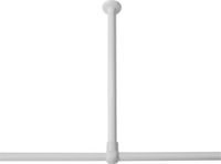 Sealskin Seallux Plafondsteun - 60 cm - Wit - Aluminium