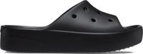 Crocs Classic Platform Clogs Damen Schwarz