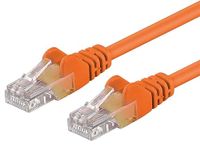 PremiumCord Netwerkkabel, CAT5e, UTP, RJ45, 1 Gbit/s, AWG 26/7, Oranje, 7 m