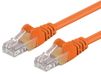 PremiumCord Netwerkkabel, CAT5e, UTP, RJ45, 1 Gbit/s, AWG 26/7, Oranje, 7 m