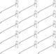 Merkloos Pegboard Hooks - Sterke Wandbeugels - Organisatie in Garage en Winkel - 30 Stuks