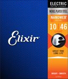 Elixir 12052 Nanoweb Snaren voor Elektrische Gitaar (10-46)