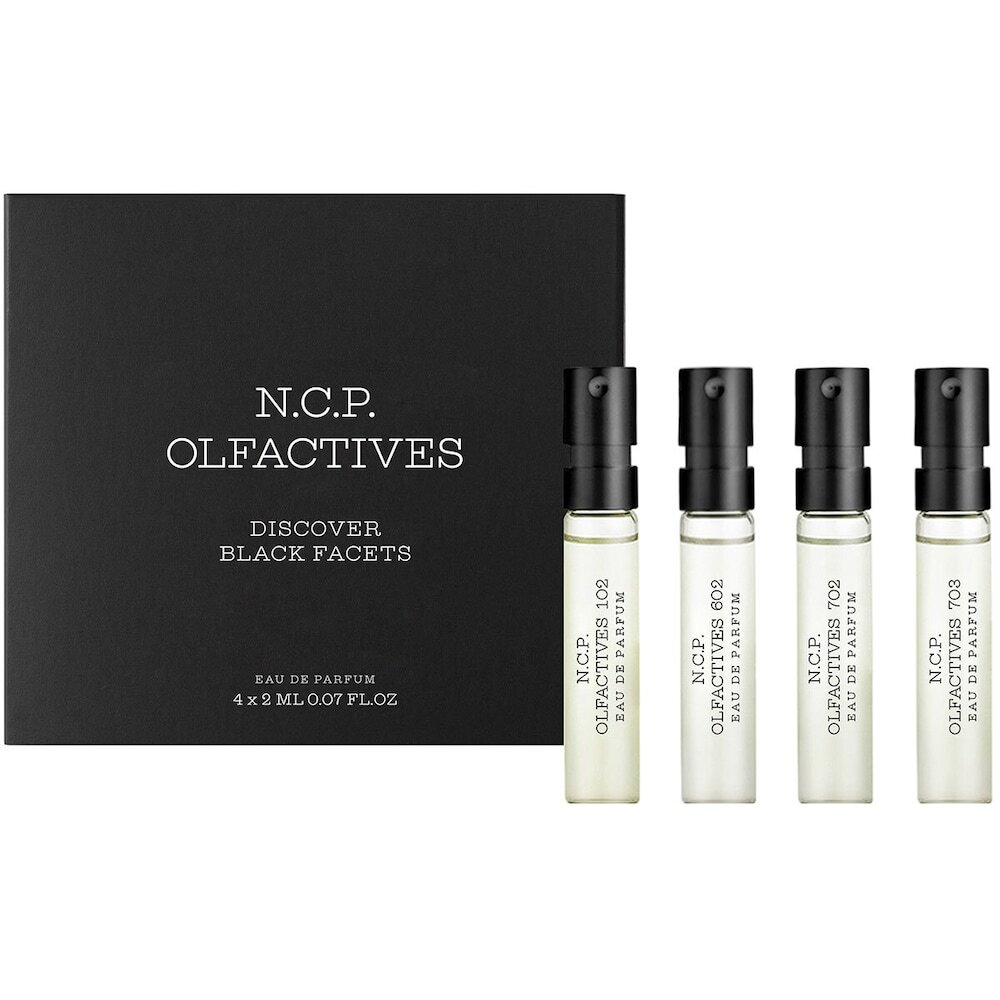 N.C.P. Olfactives Black Facets Discovery set Eau de parfum 8 ml unisex