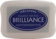 Tsukineko Brilliance ink pad mediterranean blue