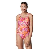 Speedo Women's Swimsuit One Piece ProLT Volt Back Printed