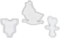 Städter 3x plungercutter uitsteker baby