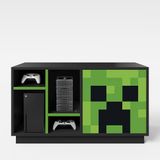 phoenix group AG Lage tv-kast met deur met push-open-opening, Creeper design, consolevak en plank