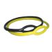 Tecnomar Grote Ketting Geel, Zwart 75 cm