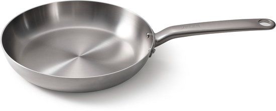 Skottsberg Stainless Steel Frying Pan - 28 cm - Stainless Steel - Induction - Oven Safe