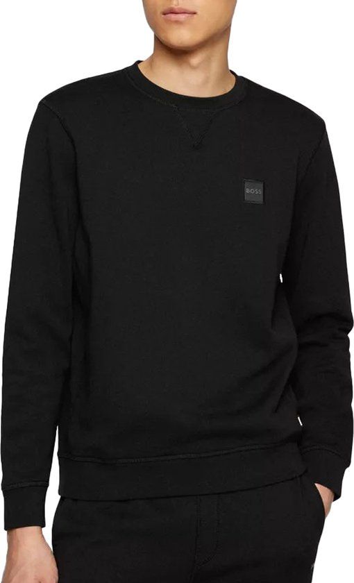 Boss Westart Sweater - Men - Black - Size L - Cotton