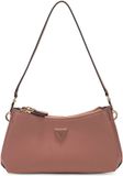 GUESS Noelle II 3 Comp Shoulder Xbody Rosewood oud roze schoudertas