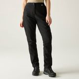 Regatta Broek Hiking Dames Waterdicht Ademend Stretch Zwart S
