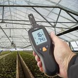 TFA Dostmann Digitales Profi-Thermo-Hygrometer 31.1066.01 Thermo- en hygrometer Zwart, Geel