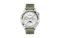 Huawei Watch GT 4 46mm Smartwatch - Stainless Steel Case, Green Band, AMOLED Display, GPS, Bluetooth, Heart Rate Monitor