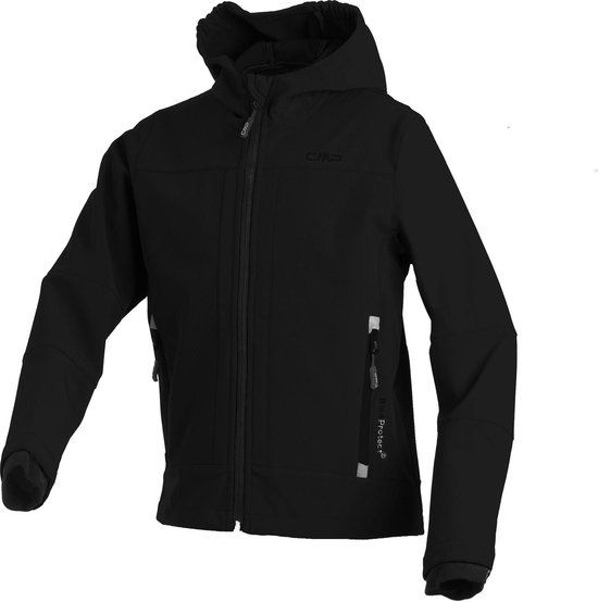 Campagnolo Softshell Sportjas - Unisex - Maat 164 - Zwart - 2023