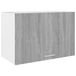VidaXL Bovenkast Lyon 60x31x40cm bewerkt hout grijs sonoma eikenkleurig