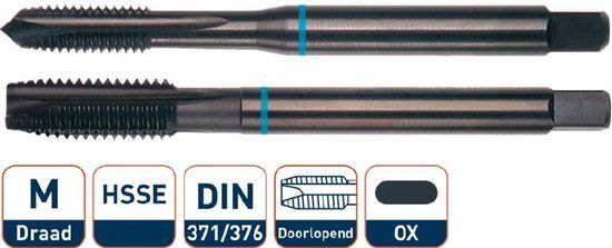 Rotec HSSE INOX M.Tap DIN 371-B M 3 VAP