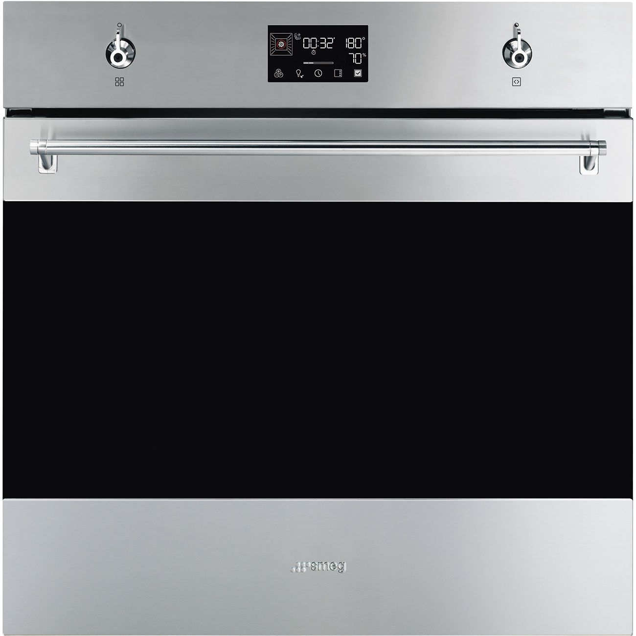 Smeg Classic SO6302S3PX - 68L Built-in Electric Oven - Stainless Steel