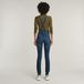 G-Star Lynn High Waist Skinny Overall Dames Jumpsuit Katoen Elastomulti-ester Elastaan W26 Dk Aged