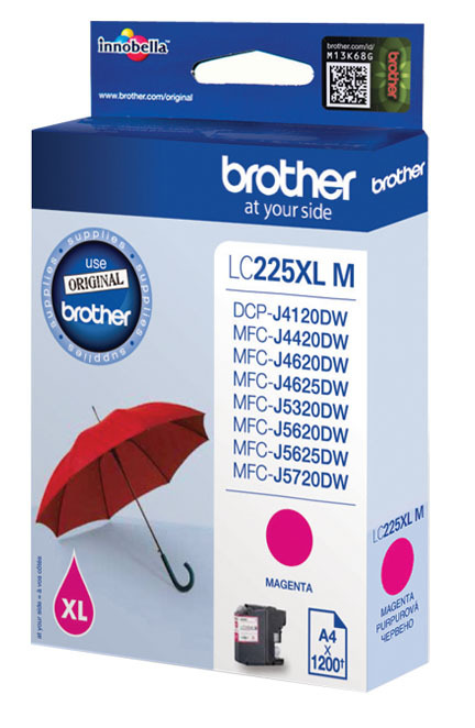 Brother LC-225XLM single pack / magenta