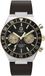 Timex Q Timex Continental Chronograph Quartz Chronograaf Horloge Bruin En Zilverkleurig Kast Gemaakt Van 100% Roestvrij Staal En Een Armband Van 100% Leer 40 TW2Y56000AJ