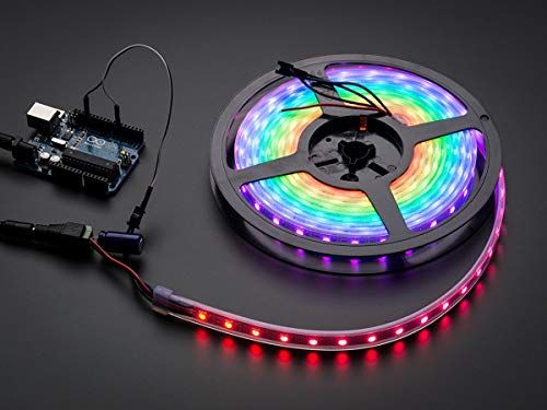Adafruit NeoPixel Digital RGB LED Strip - Black 60 LED [ADA1461] - 0711978440988
