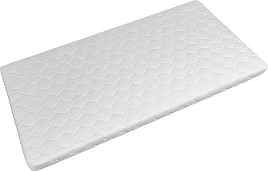Viking Choice Kindermatras - 80x160 cm - Wit - Wasbare hoes