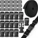Non-branded Durable 10m Nylon webbing with Adjustable buckles for DIY projects