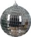 Decoris Kerstballen foam d10l10 cm zilver kerst