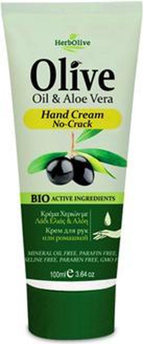 HerbOlive Handcrème Olijfolie & Aloë Vera *No Crack* 100ml