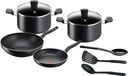Tefal Super Cook 9-delige pannenset (niet geschikt voor inductie)