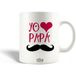 Maniacase Keramische mok Yo Love Papa