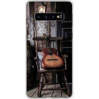 1001 coques Samsung Galaxy S10 Plus Guitare Bedrukt siliconen hoesje