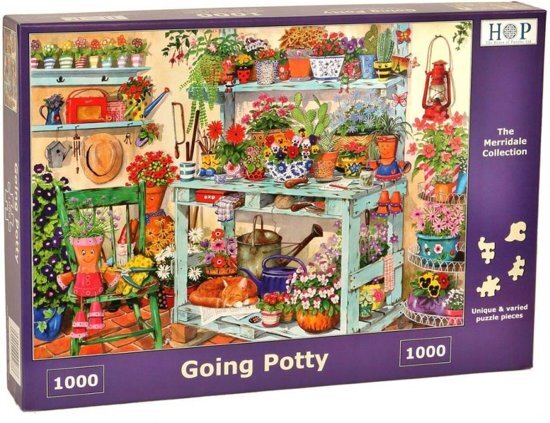 House Of Puzzles Going Potty Puzzel 1000 stukjes